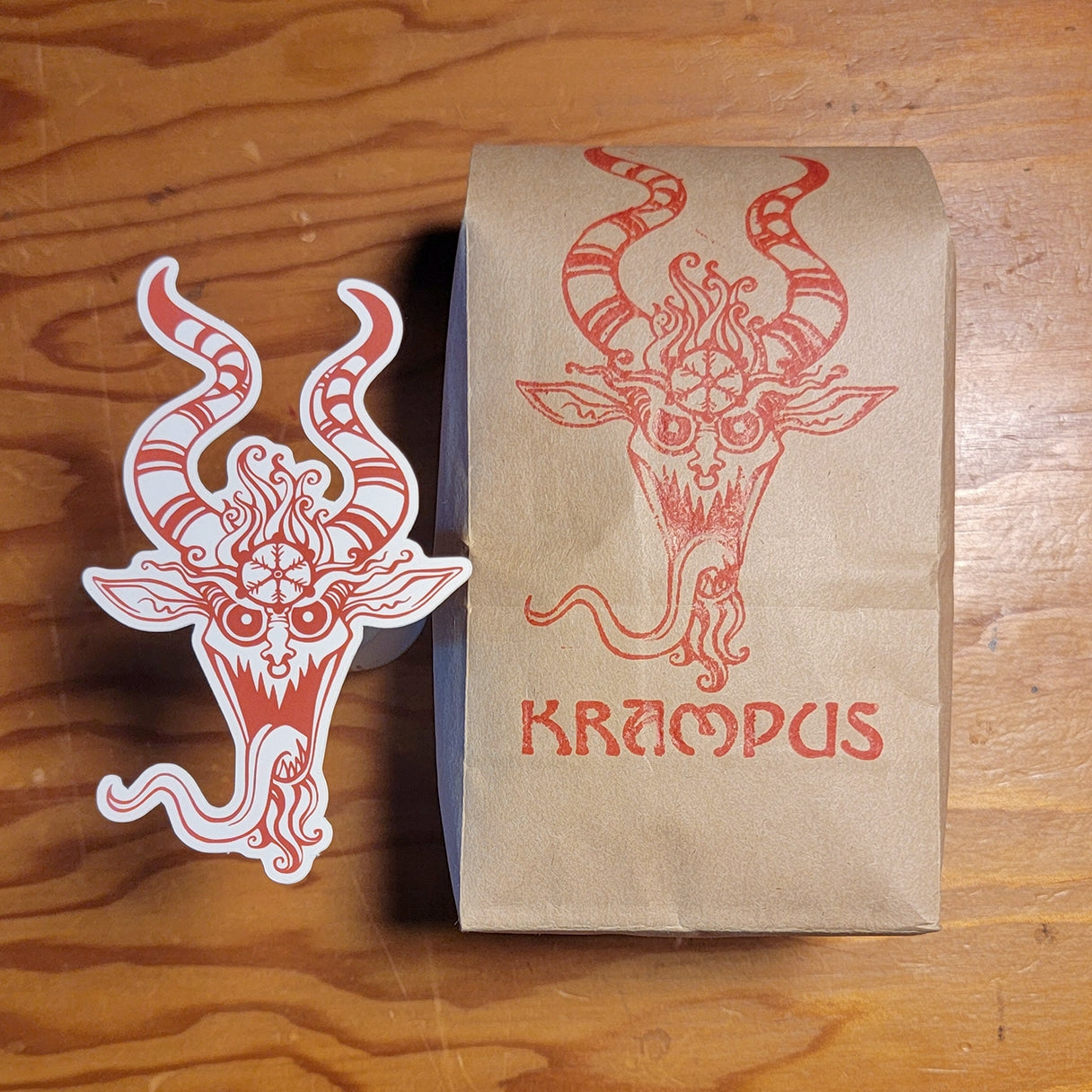 Krampus Holiday Blend + Sticker